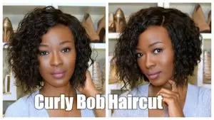 model rambut keriting
