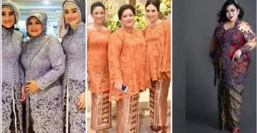 model kebaya untuk orang gemuk